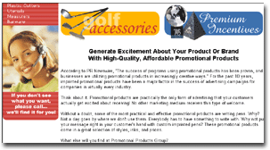 Search engine copywriting sample