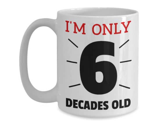 coffee mug 6 decades old