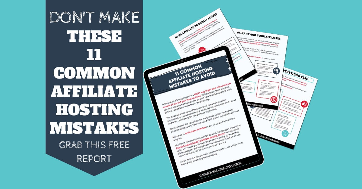 11 Common Mistakes Affiliate Hosts Make 