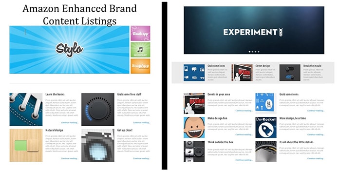 Amazon Enhanced Brand Content Copywriting